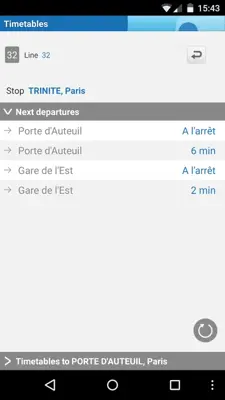 Île-de-France Mobilités android App screenshot 9