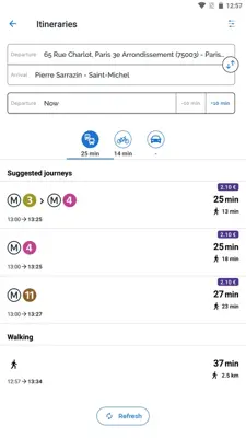 Île-de-France Mobilités android App screenshot 3