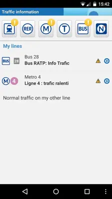 Île-de-France Mobilités android App screenshot 7